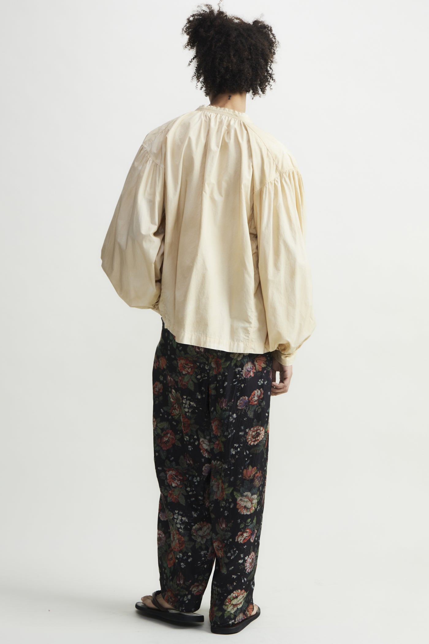 Spray dyeing mock shirt(MENS)