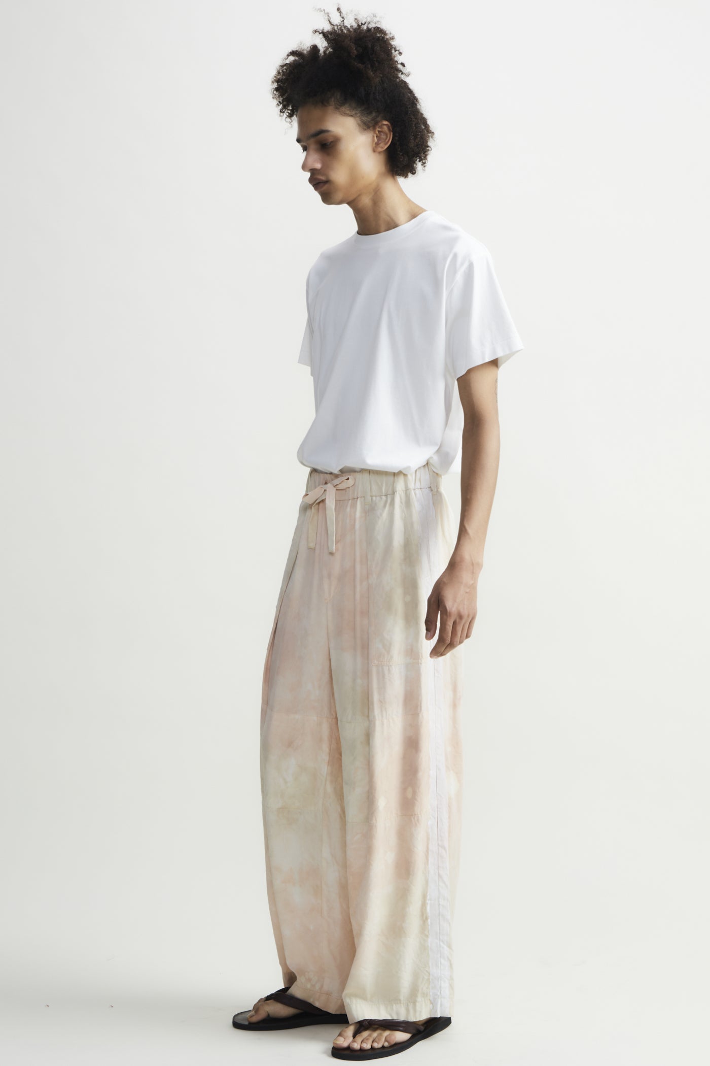 Pink camouflage tack pants(MENS)