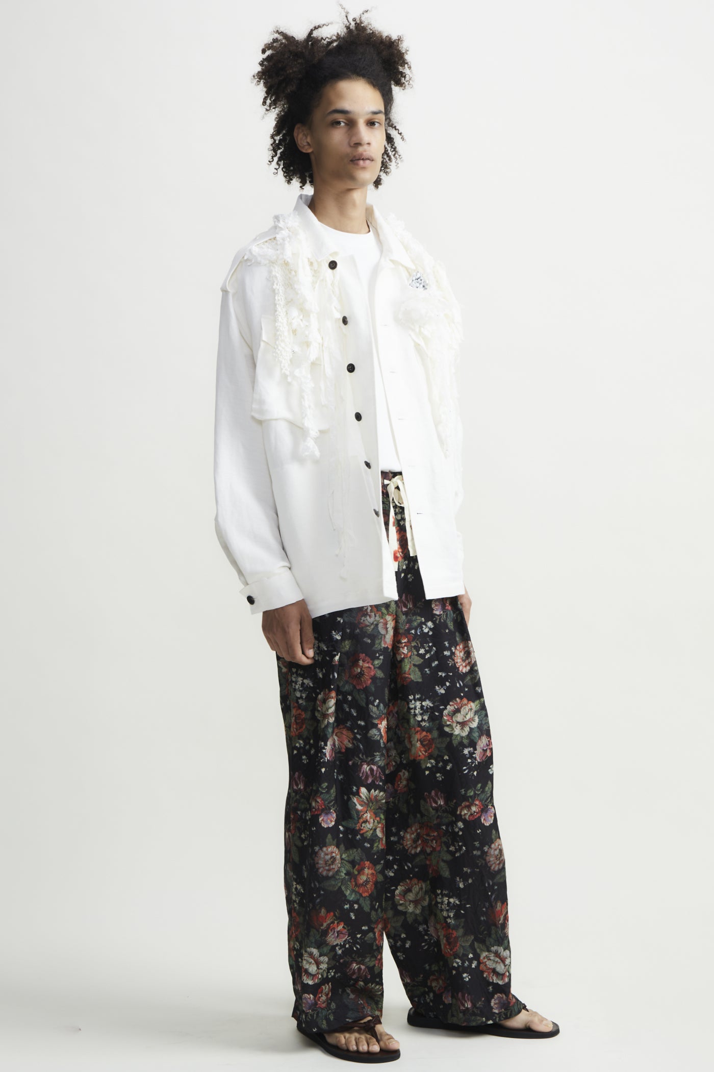 Field jacket with corsage(MENS)