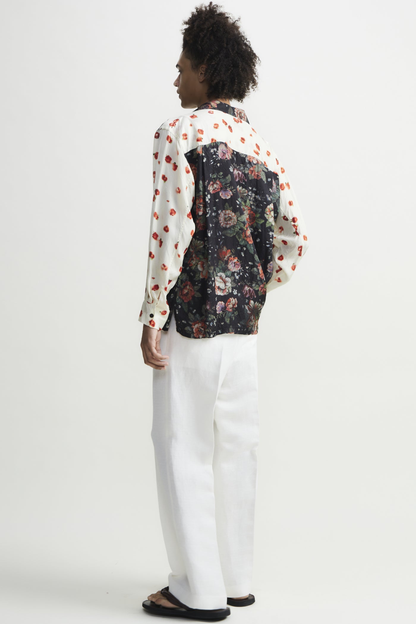 Flower print shirts(MENS)