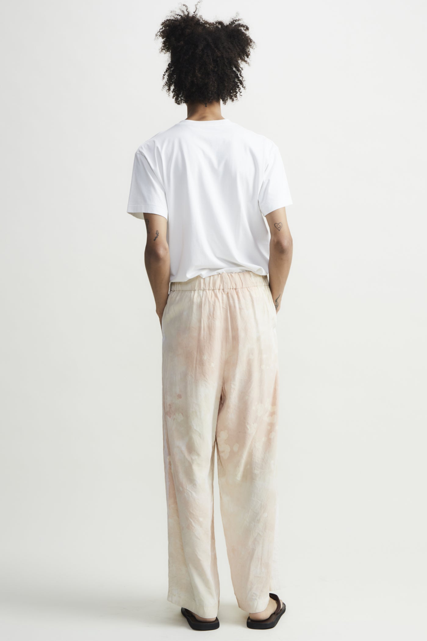 Pink camouflage tack pants(MENS)