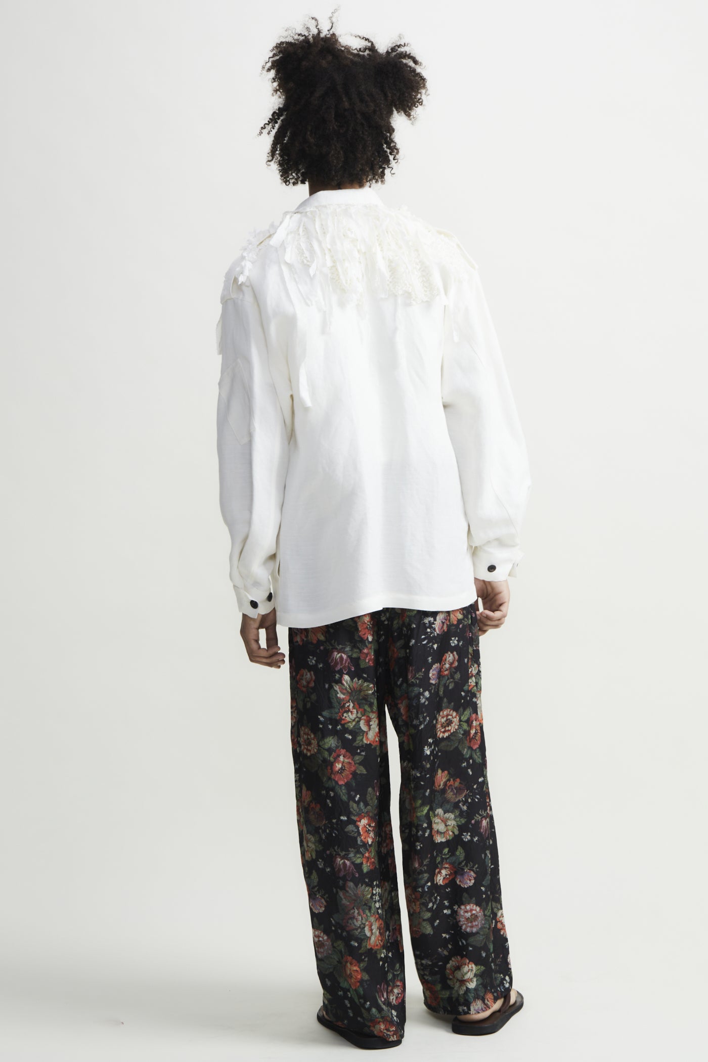 Field jacket with corsage(MENS)