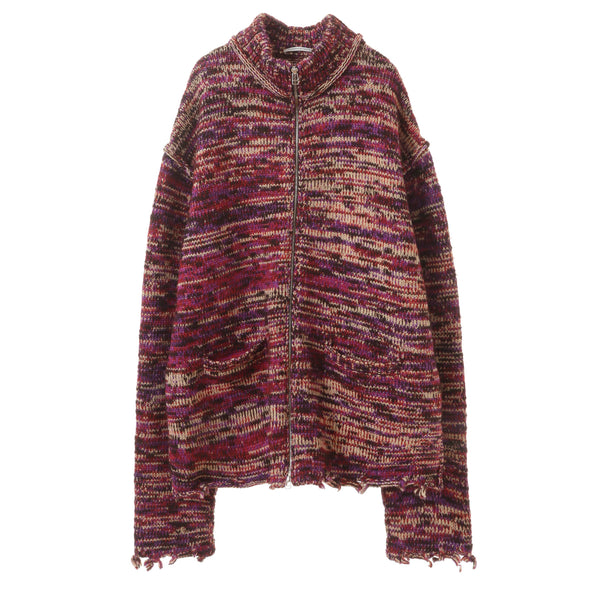 24AW Mix yarn drivers knit (MENS) - CURRENTAGE ONLINE STORE