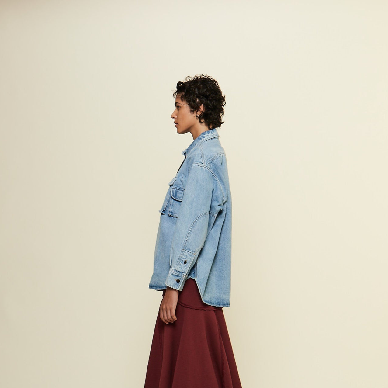 2025AW    Fishing denim shirt