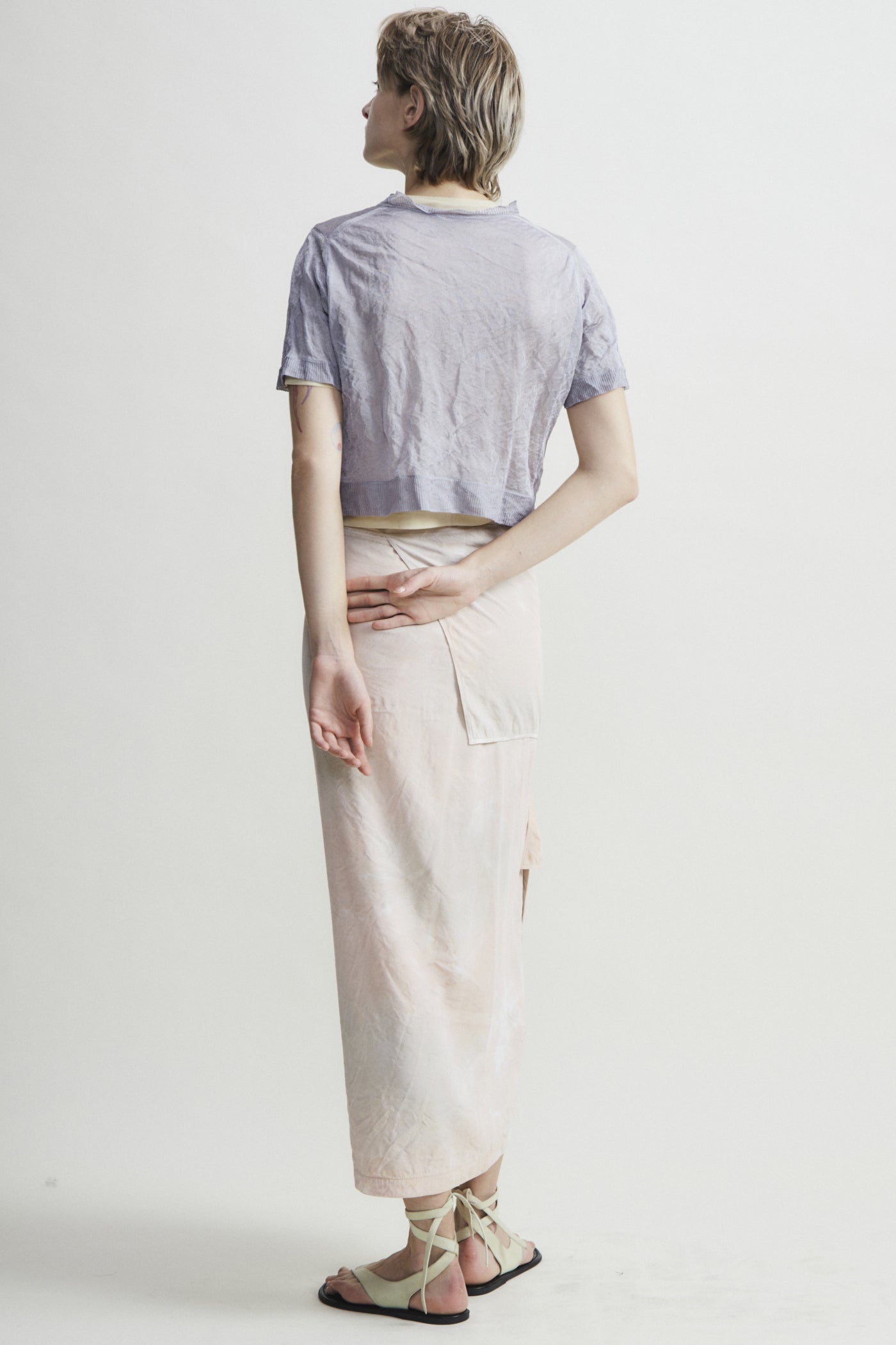 【PRE ORDER】Pink camouflage wrap skirt（WOMENS）