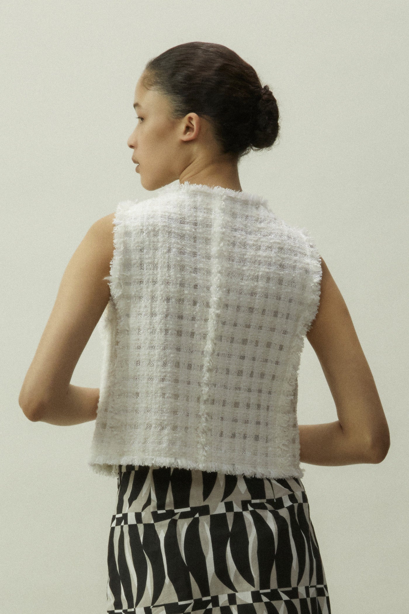 Limpida Tweed Gillet