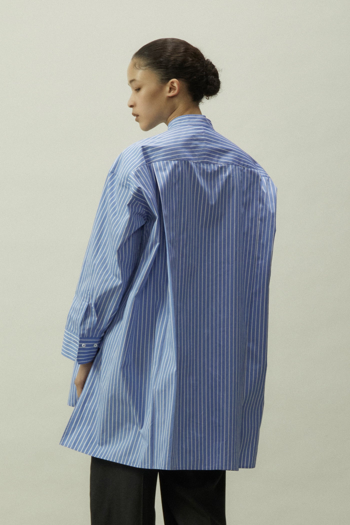 Collarless Big Shirt