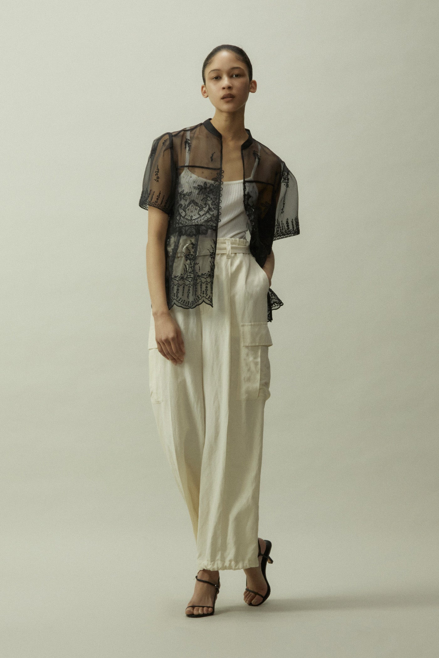 Embroidery Lace Blouse