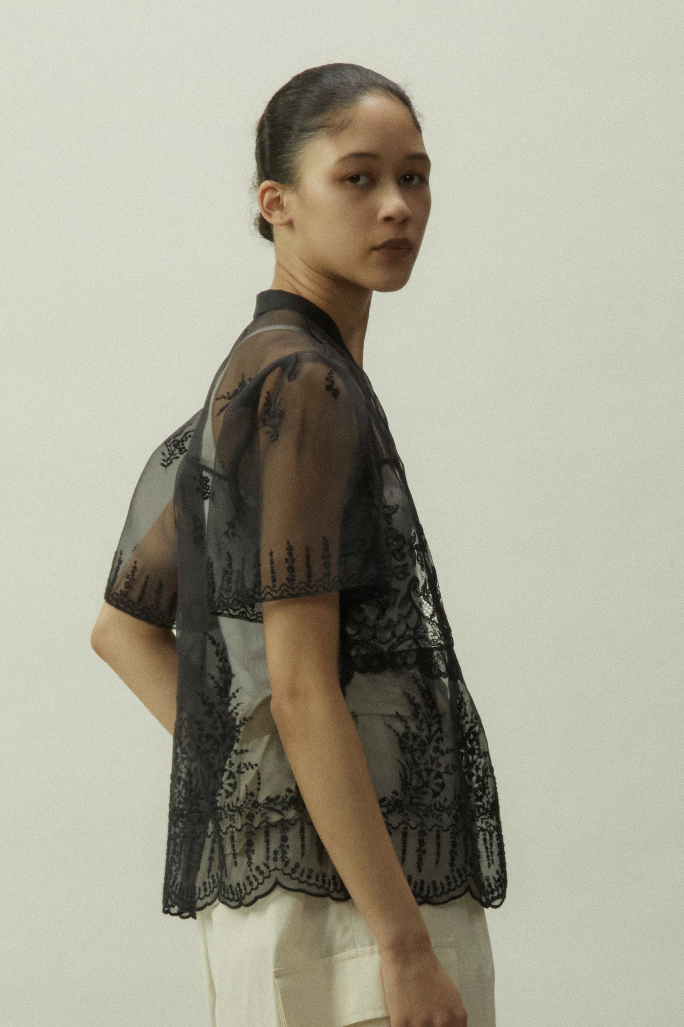 Embroidery Lace Blouse