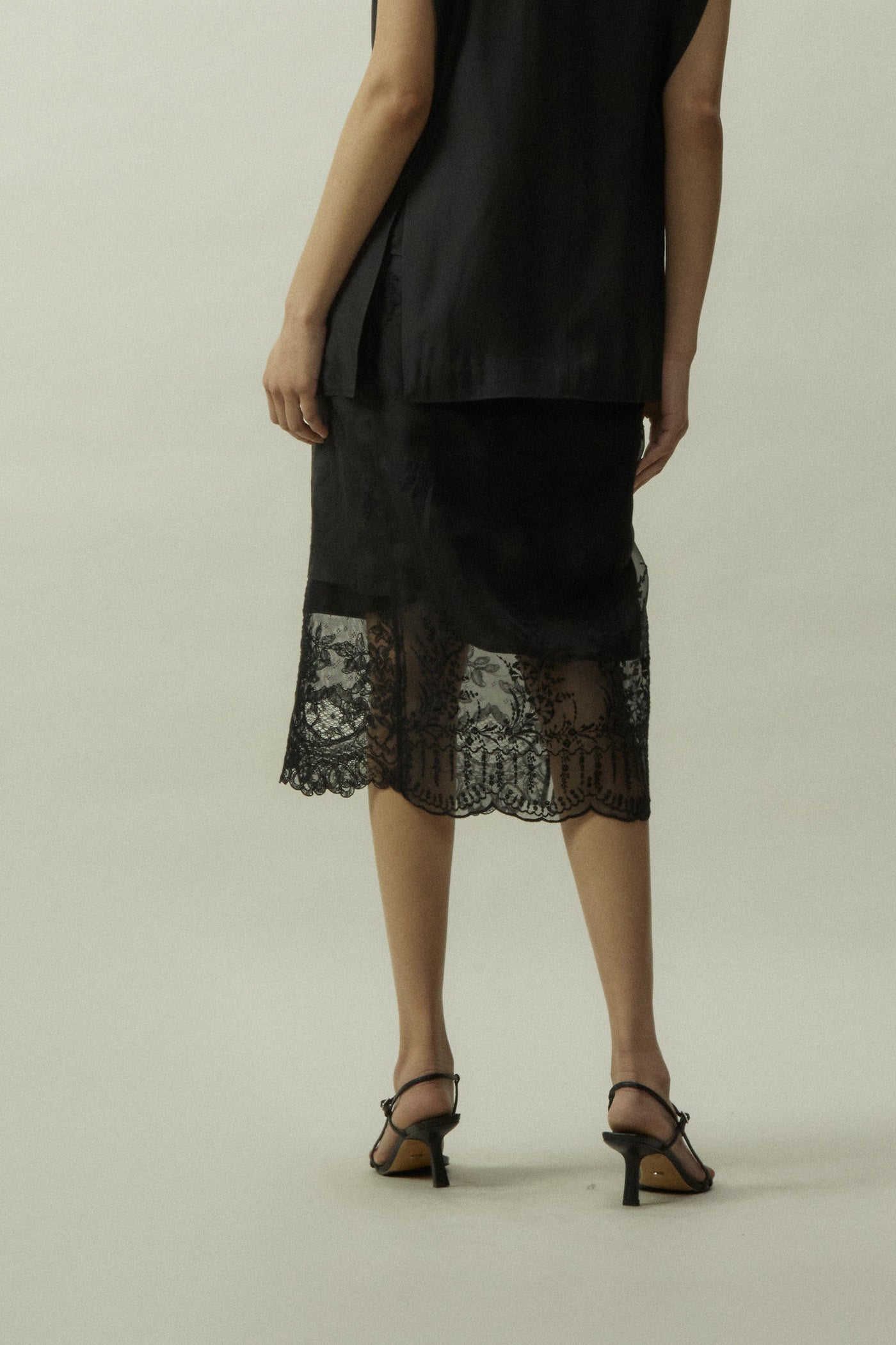 Embroidery Lace Skirt