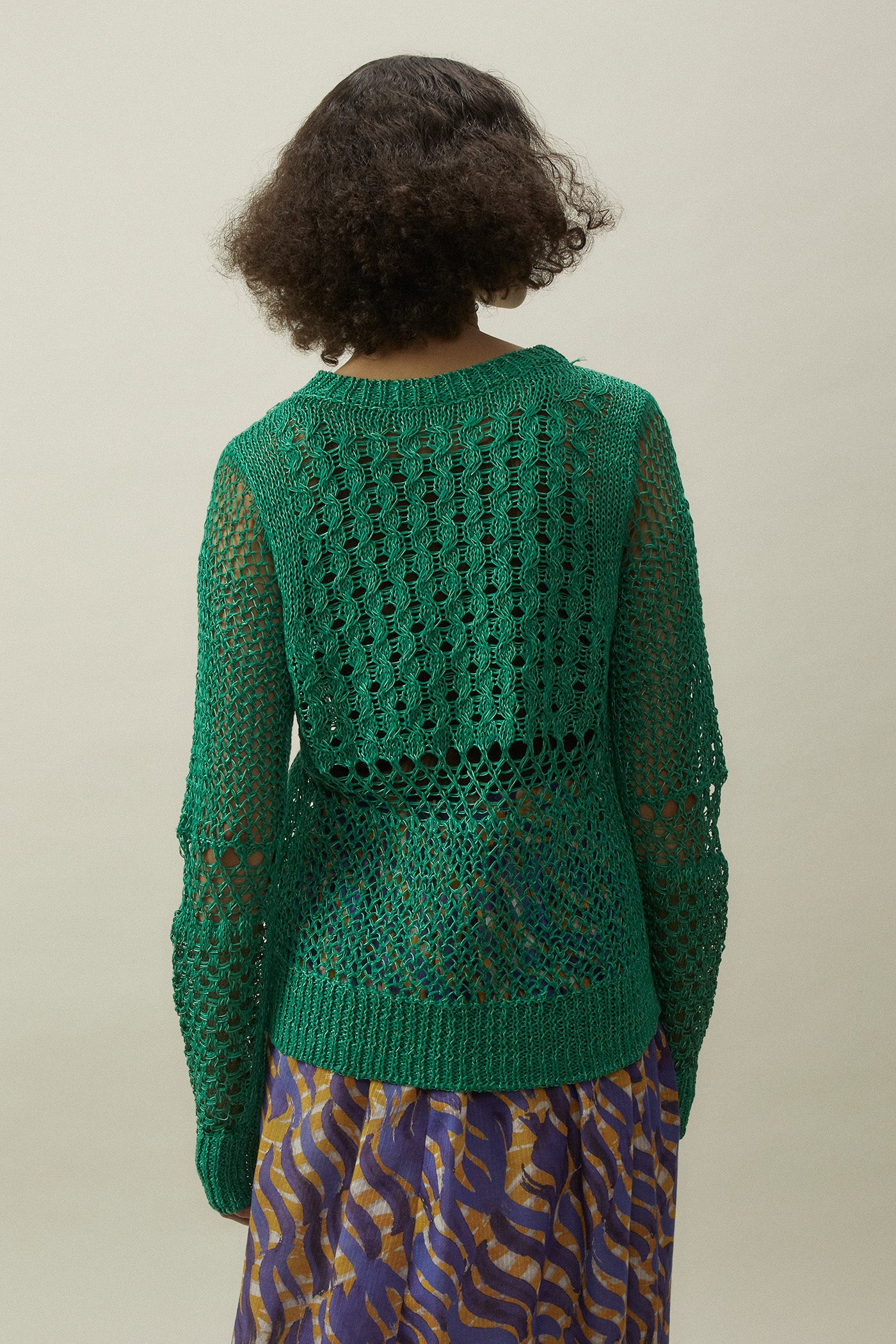 Crew Neck Pullover Knit